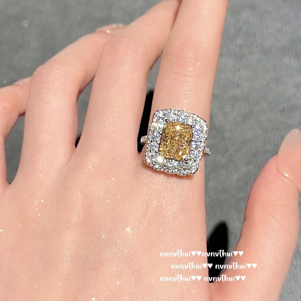 

Papalacha Fat Square Gemstone Necklace, Rich Family Gold, Plated With 18K Gold, Flamingo Pink Zircon Ice Flower Cut Ring.