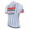 Quick Step Cycling Jersey Set Short Sleeve and Bib Shorts Pro Race Bicycle MTB Ropa Maillot Cycling Clothes Quick-drying