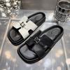 Soft-bottomed Cool Slippers Women's Summer 2025 New Outer Wear Flat-bottomed Fashion, Light and Casual Summer Going Out Beach Slippers