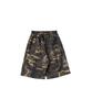URBANAGE Bermuda Camo Wide Sweatshirt Shorts_Khaki