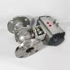 Pneumatic Stainless Steel Flanged Ball Valve