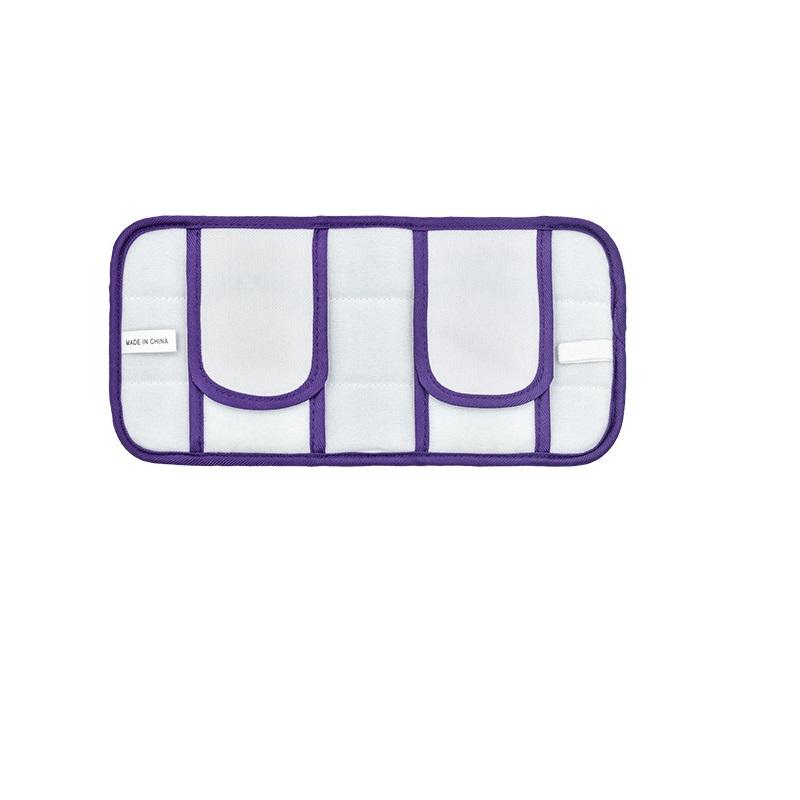 

1 шт. Многоразовые насадки для швабры для Swiffer Sweeper, моющиеся насадки из микрофибры, сменные сухие салфетки для подметания для влажной/сухой уборки пола фиолетовый