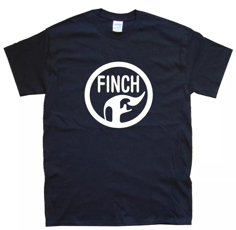 FINCH T-SHIRT All Sizes S M L XL XXL Colours Black, White