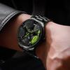 Orologi Orologi sportivi da uomo Orologi da uomo Quarzo Sport Cerchio Mozzo Ruota Orologio da polso al quarzo