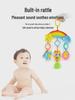 Aipinqi Rainbow Hanging Plush Car Toy and Baby Crib Rattle