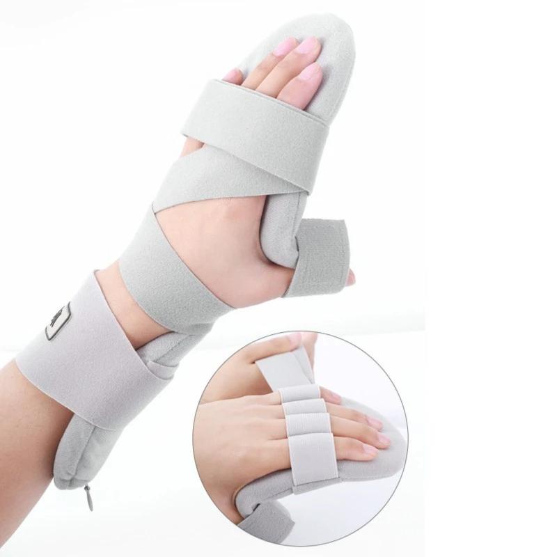 

Stroke Hand Brace Support Adjustable Settings Finger Night Hand Splint Care Orthopedic Wrist Rest Arthritis Tendonitis Rehabilitation