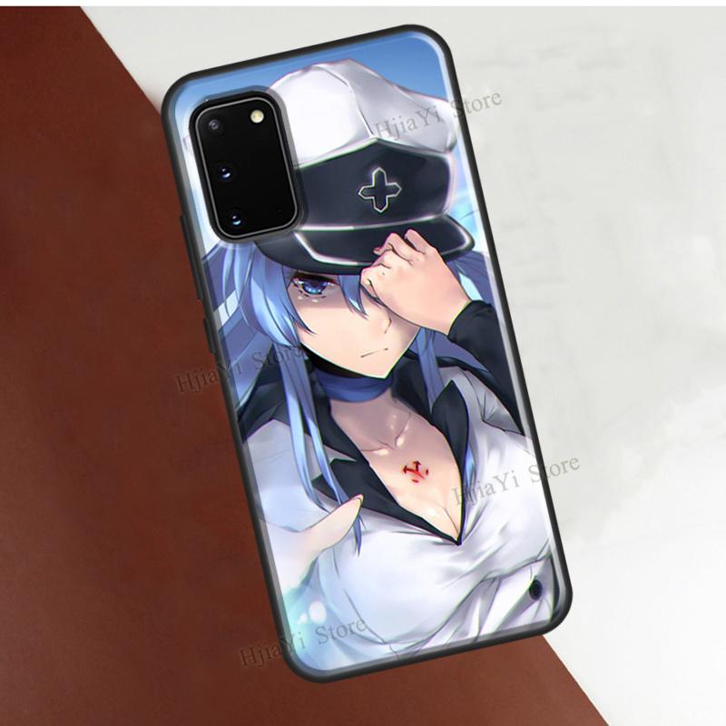 Esdeath Akame Ga Kill Anime Cover For Samsung Galaxy S22 Ultra S21 S20 FE Note 20 S8 S9 S10 Note 10 Plus Phone Case