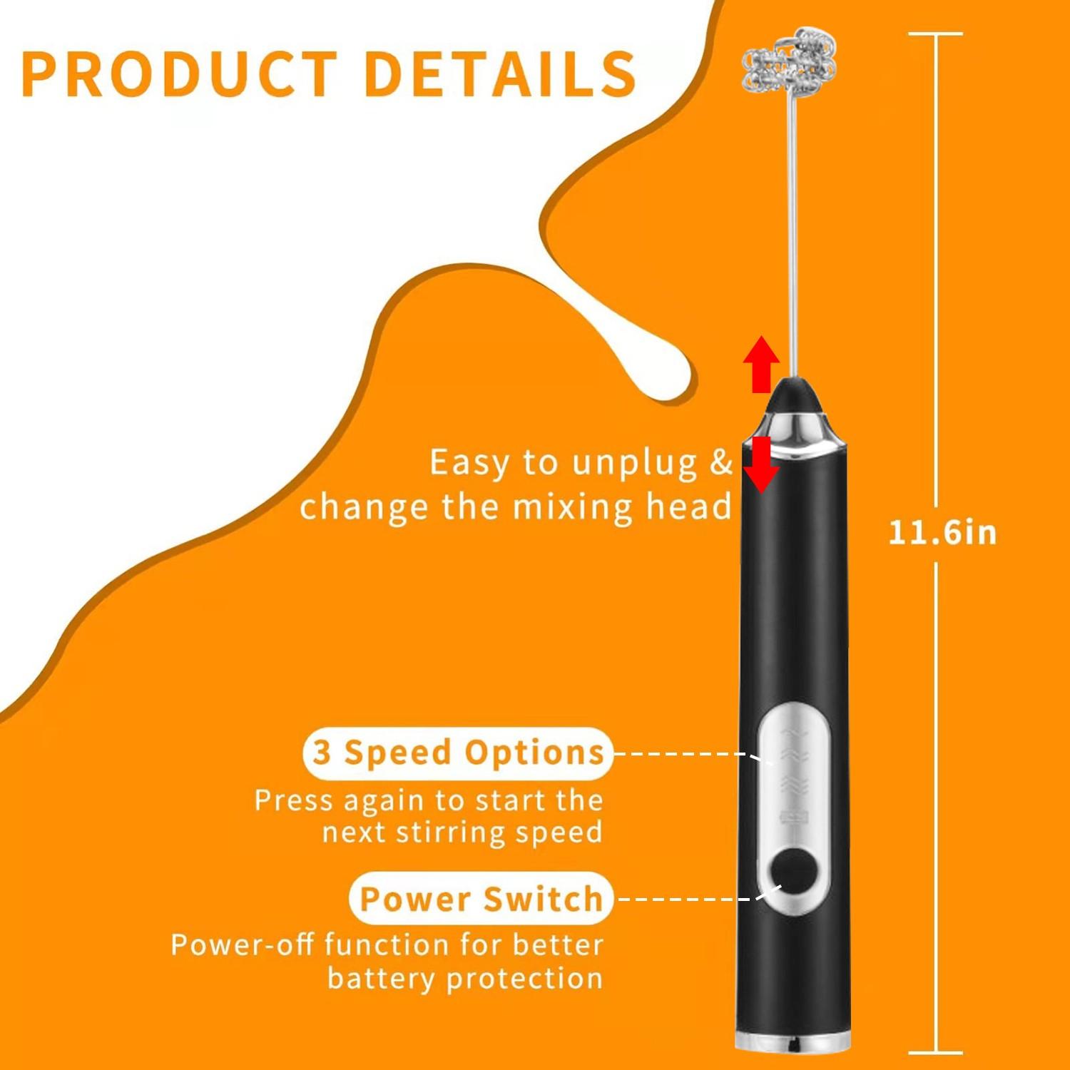 Электрический вспениватель молока — фото 4