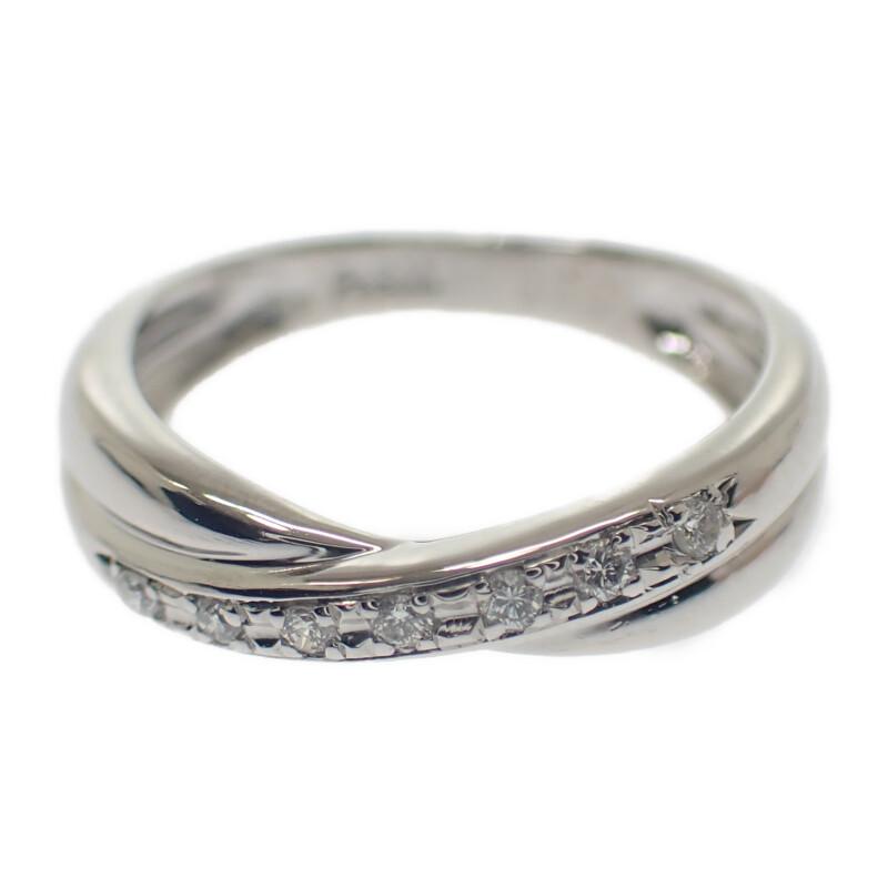 no brand  #4(JP Size) ring Pt900Platinum Women