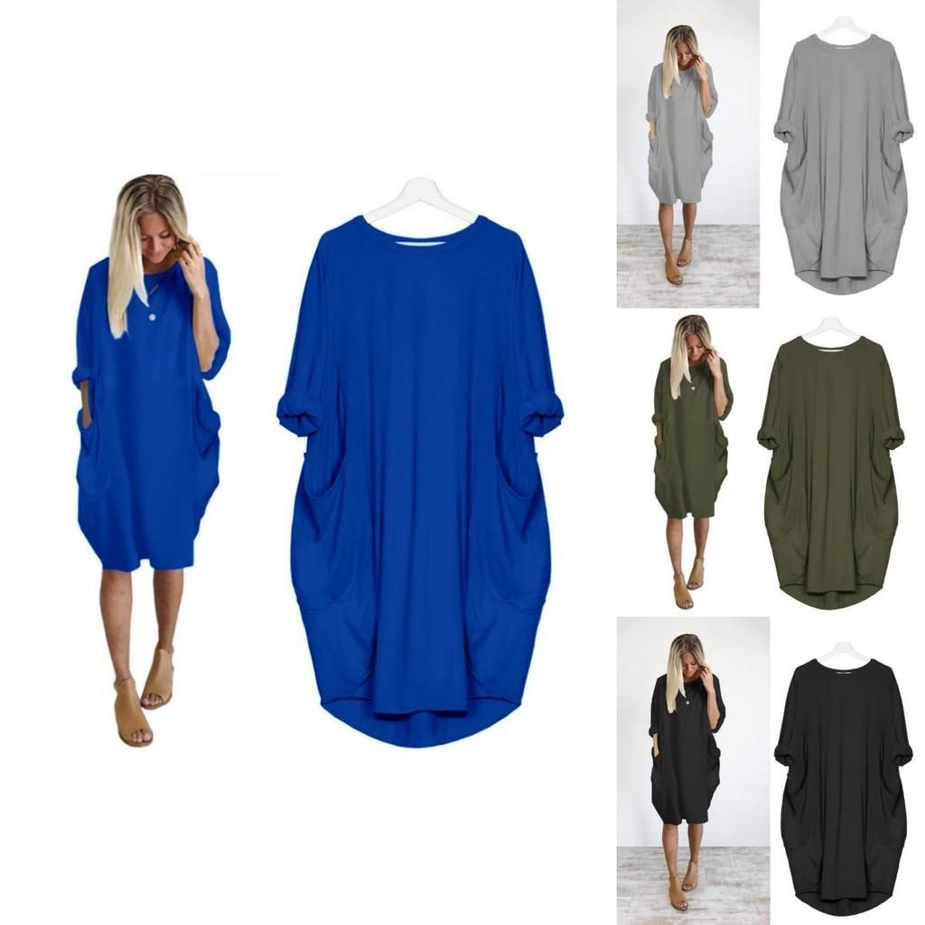 Eleganti Top a Maglia Larghi Elasticizzati da Donna con Tasche per un Look da Festa Perfetto