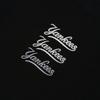 New MLB New York Yankees T Shirts Unisex Black 3ATS04023-50BKS