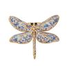 1Pcs Unisex Rhinestone Insects Office Party Brooch Pins Gifts Beautiful Dragonfly Brooches For Women