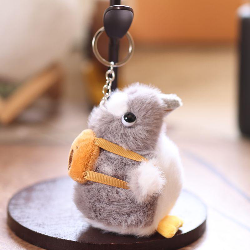 

Kawaii Little Penguin Plush Keychain Cute Cartoon Stuffed Doll Keyring Bag Pendant Backpack Hanging Decoration Birthday Gifts A3