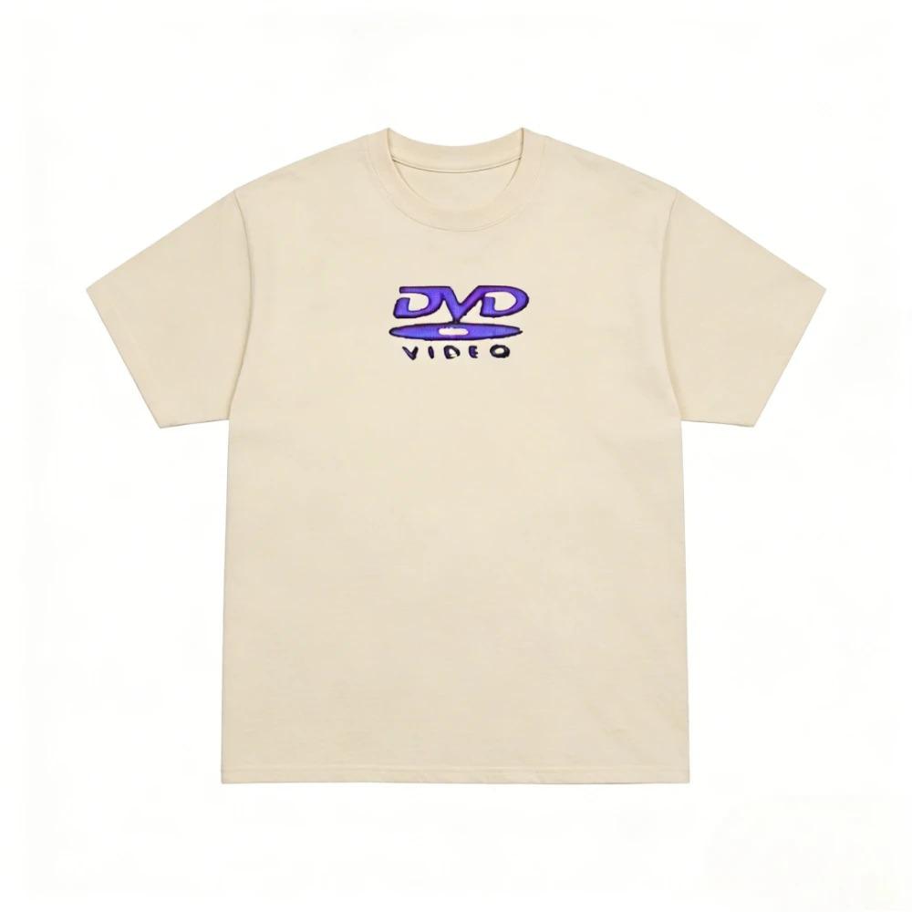 Retro Graphic T Shirt Men Vintage Washed Cotton Tee Funny Video Logo Print Top Casual Oversized Streetwear Short Sleeve Summer