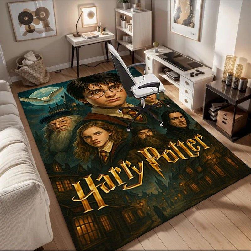 

Harry Potter Movie Poster PrintOffice Mat Home Decor Office Rugs LB140 60cm by 90cm