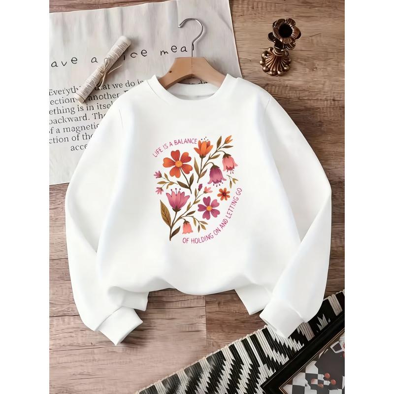 Kids Sweatshirt ,Fashion Pattern Tops, Thin And Versatile Comfortable Round Neck Hoodie in Spring And Autumn, Suitable for Outdoor Wear
