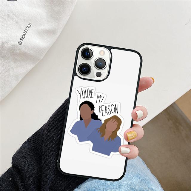 

Greys Anatomy You are my person Phone Case For iPhone 17 Air 15 16 Cover 11 13 14 Pro Max 12 Plus Max Fundas iPhone 15
