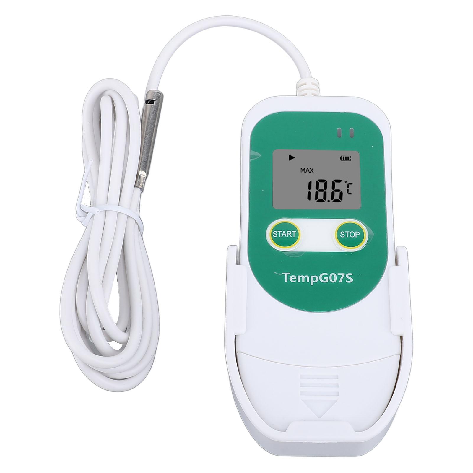 

USB Temperature Humidity Data Logger Recorder PDF CSV USB2.0 Digital Temperature Data Logger with External Probe for