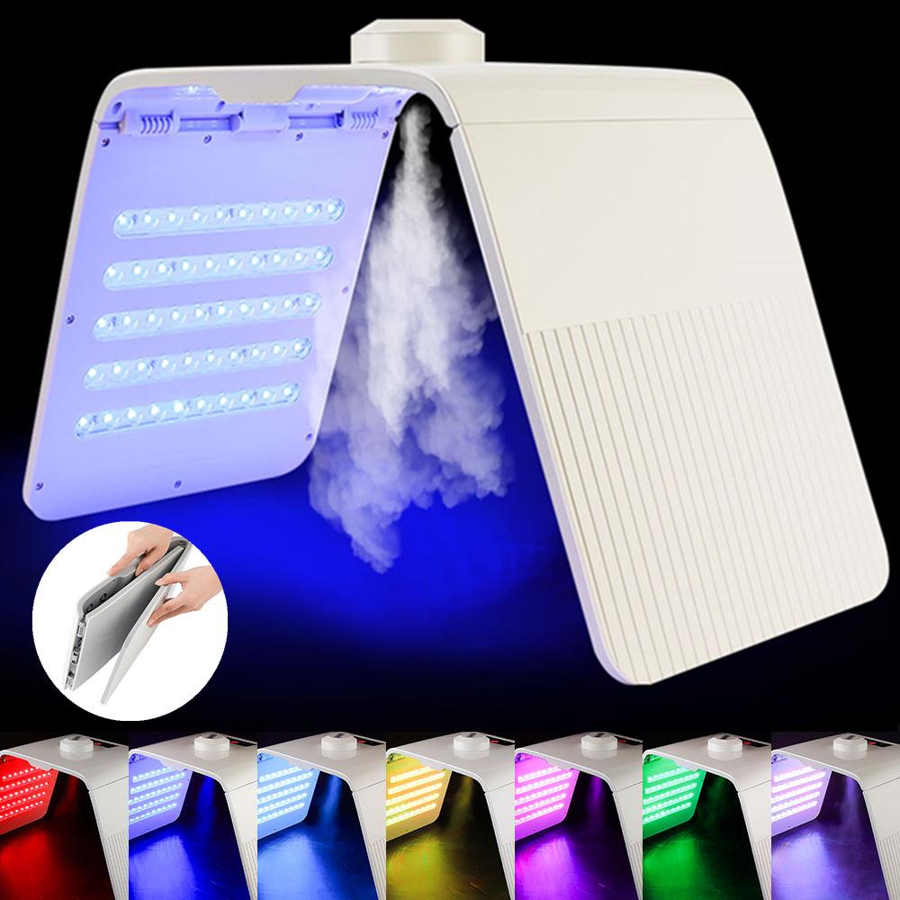 

Домашний светодиодный фотонный аппарат с 7 цветами, увлажняющий кожу, увлажнитель для лица, светодиодная маска для лица и тела, аппарат для ухода за кожей против угревой сыпи