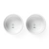 Imported Royal Copenhagen White Fluted Ovenware Souffle Cup 9cm Pair Set Bakeware 1070065 [Regular Product] Approx. (2 pieces)