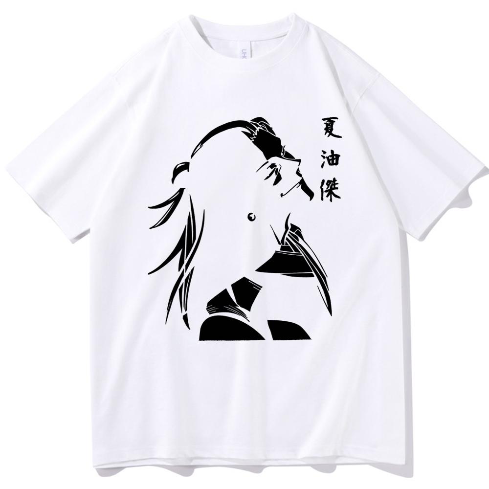 Japanese Anime Jujutsu Kaisen Suguru Geto Graphic Print T Shirt Fashion Casual Crew Neck Short Sleeve Plus Size T Shirt Unisex