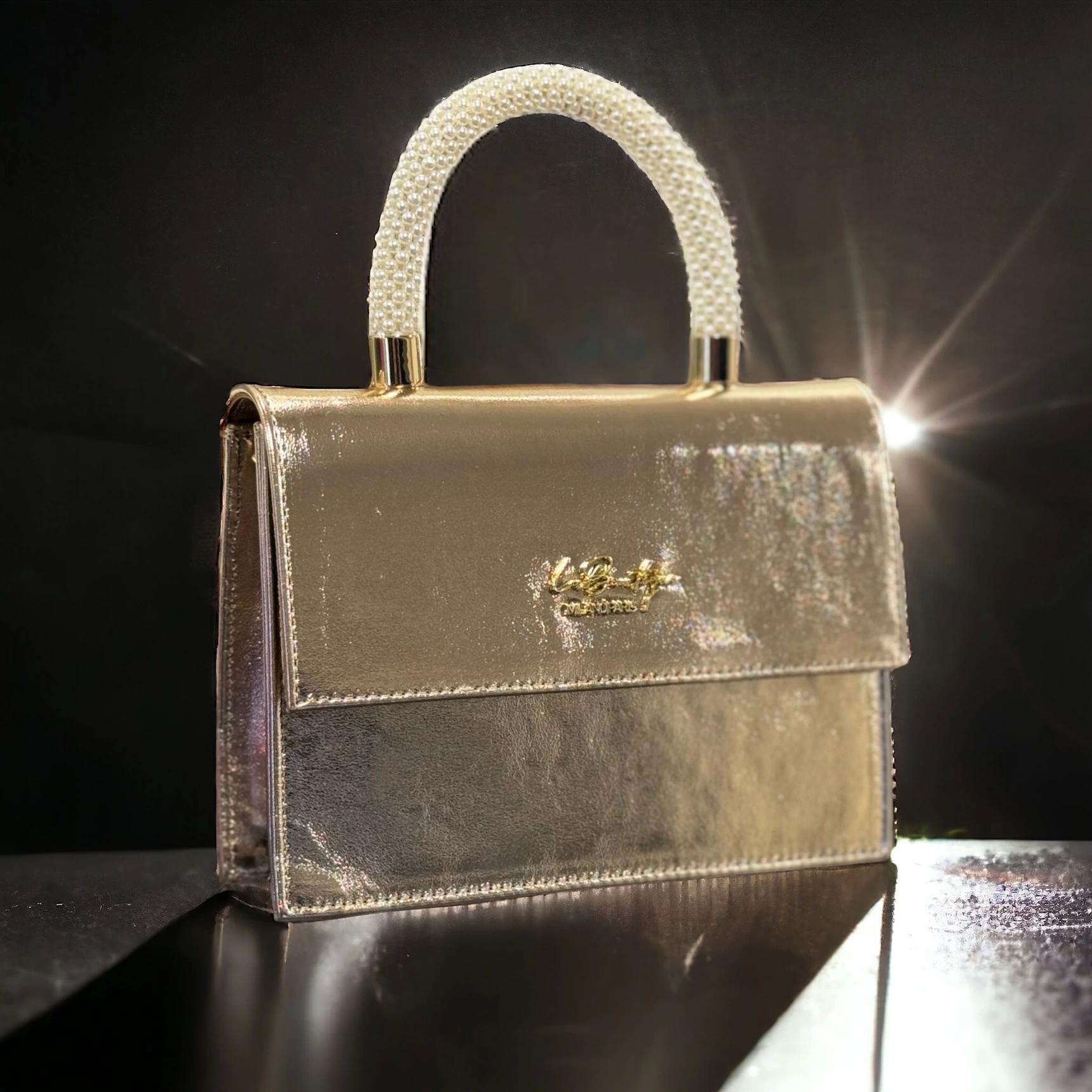 

Lb Çanta 7134 İncili/abiye Gold