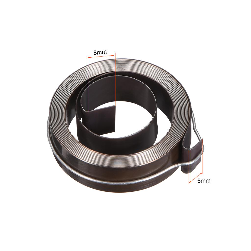 Molletta di Ritorno per Trapano a Colonna Molla del Mandrino Molla a Spirale di Ritorno dell'Alimentazione Assemblaggio Rivestimento Nero Espandi Lunghezza 680-1800mm Diametro Esterno Molla 34-66mm