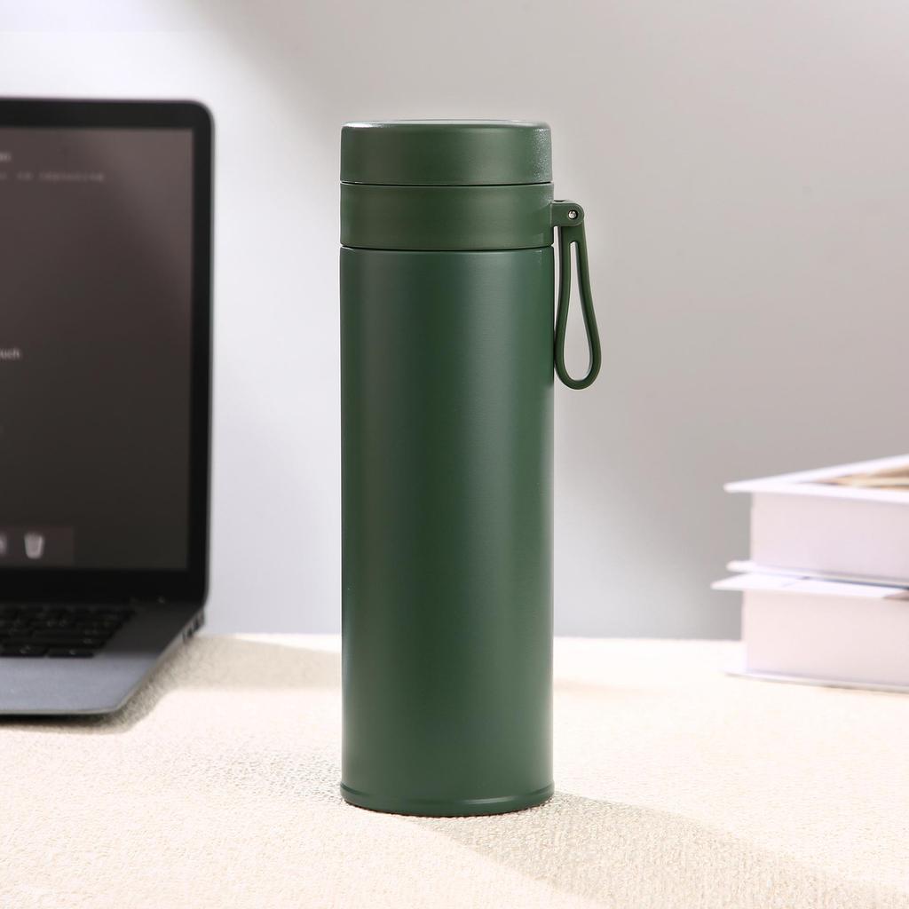 316 Stainless Steel Insulated Water Cup with Lanyard - Portable for Students, Business, and Summer Use