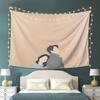 Anime-Inspired Design Tapestry - for Bedroom, Home, Art Decor Unique Gift Idea A Perfect Present. Party Backdrop, Elegant Design