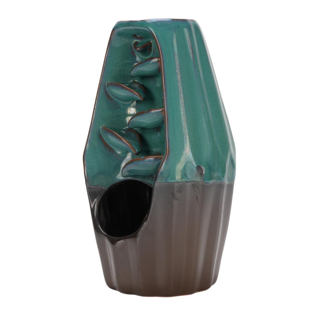Waterfall Backflow Incense Holder Innovative Ceramic Backflow Aromatherapy Stove Ornament for Home