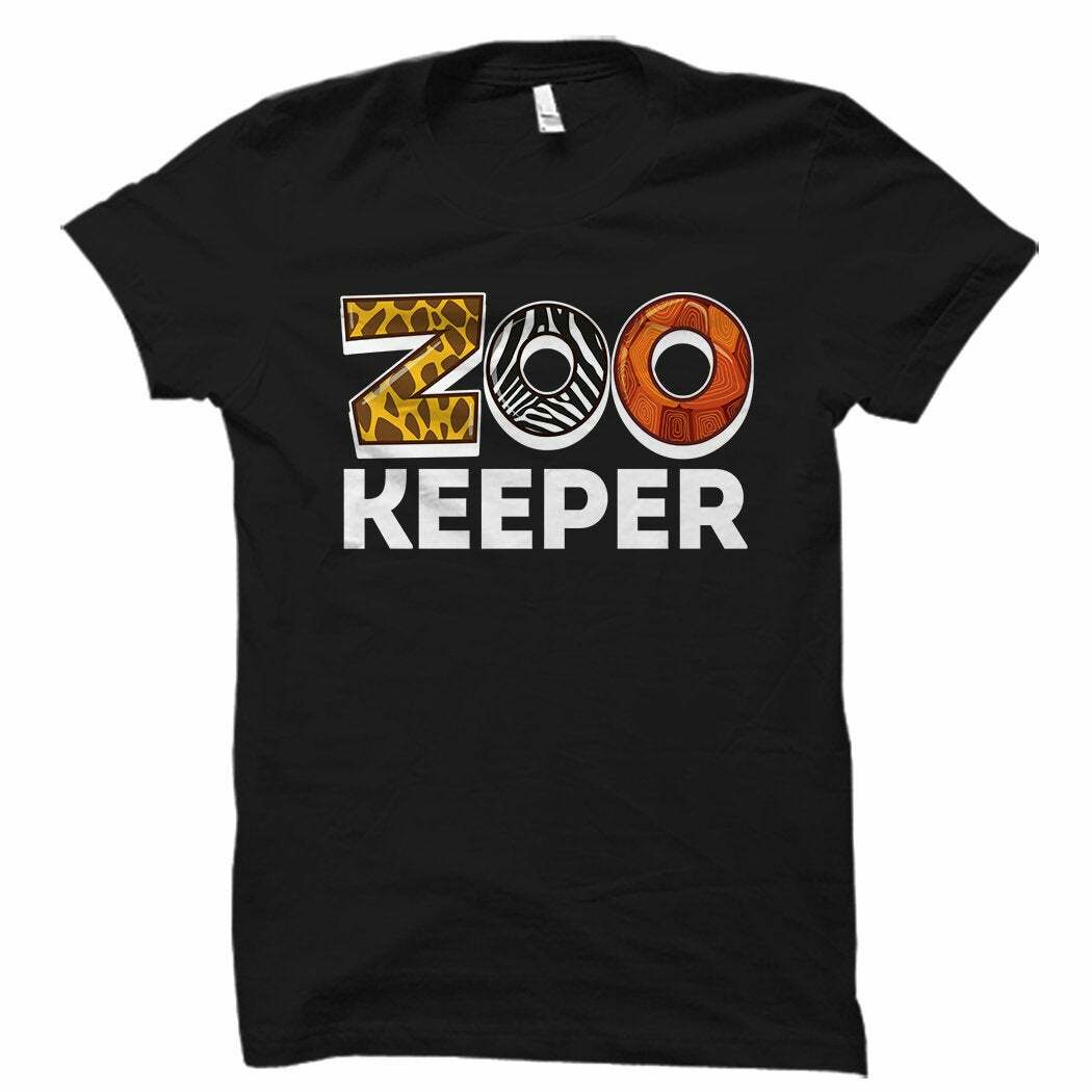 Zoo Keeper Shirt, Zoo Keeper Gift, Zoo Keeper Costume, Zoo Shir XL
