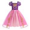 Mädchen Prinzessin Halloween Cosplay Rapunzel Vestidos Kostüm Verkleiden Kinder Rollenspiel Karneval Kindergeburtstagsparty Ballkleid