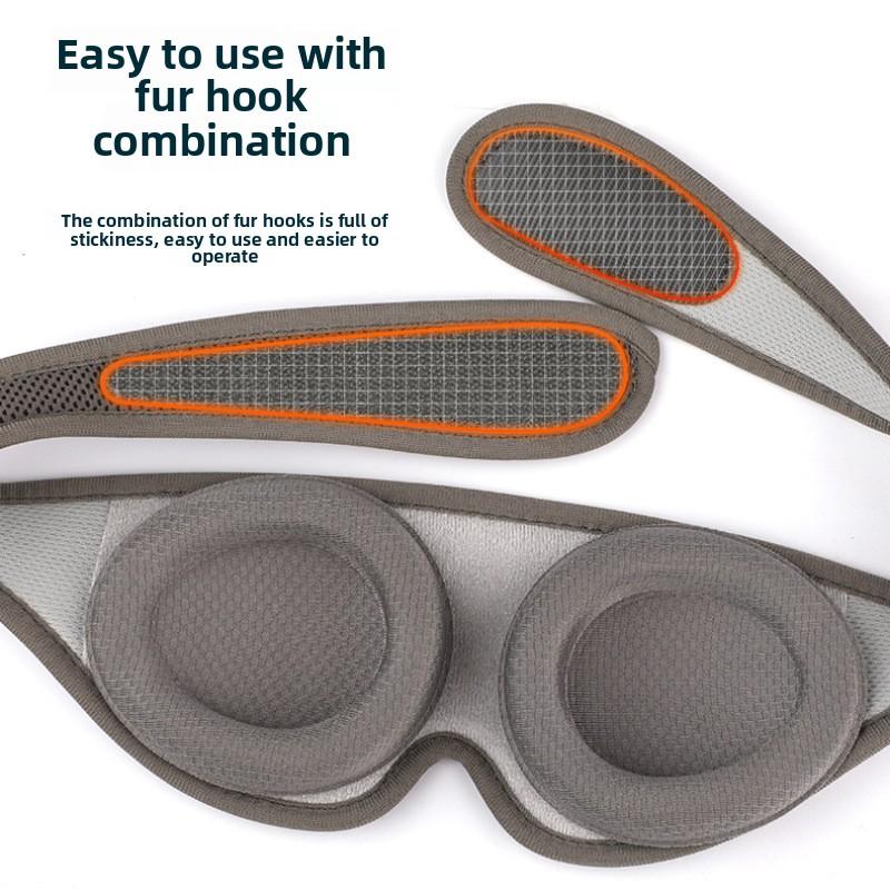 3D Schlafmaske 100% Lichtundurchlässig Schlafmaske für die Augen Weiche Augenmaske für Reisen Augenbinde Nacht Atmungsaktiv Schlafmaske