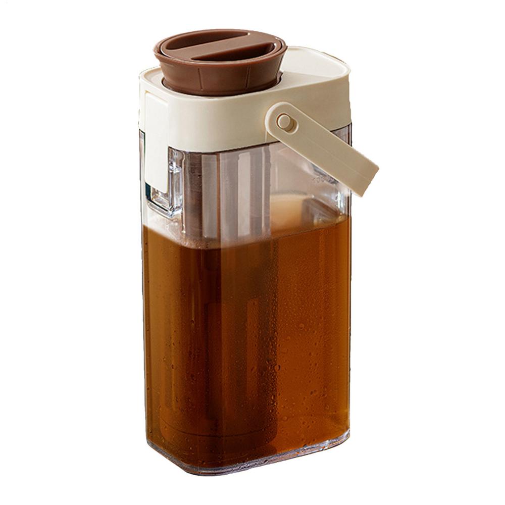 Cold Brew Coffee Pot 1000ml Iced Coffee Maker Cold Brew Jar Leak Proof Container Large Capacity Cold Water Kettle Kitchen Tools