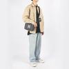 New MLB Monogram Collection Polyester Combo Bag, Camera Bag, Crossbody Bag, Shoulder Bag Unisex Black 3ACRM012N-50BKS