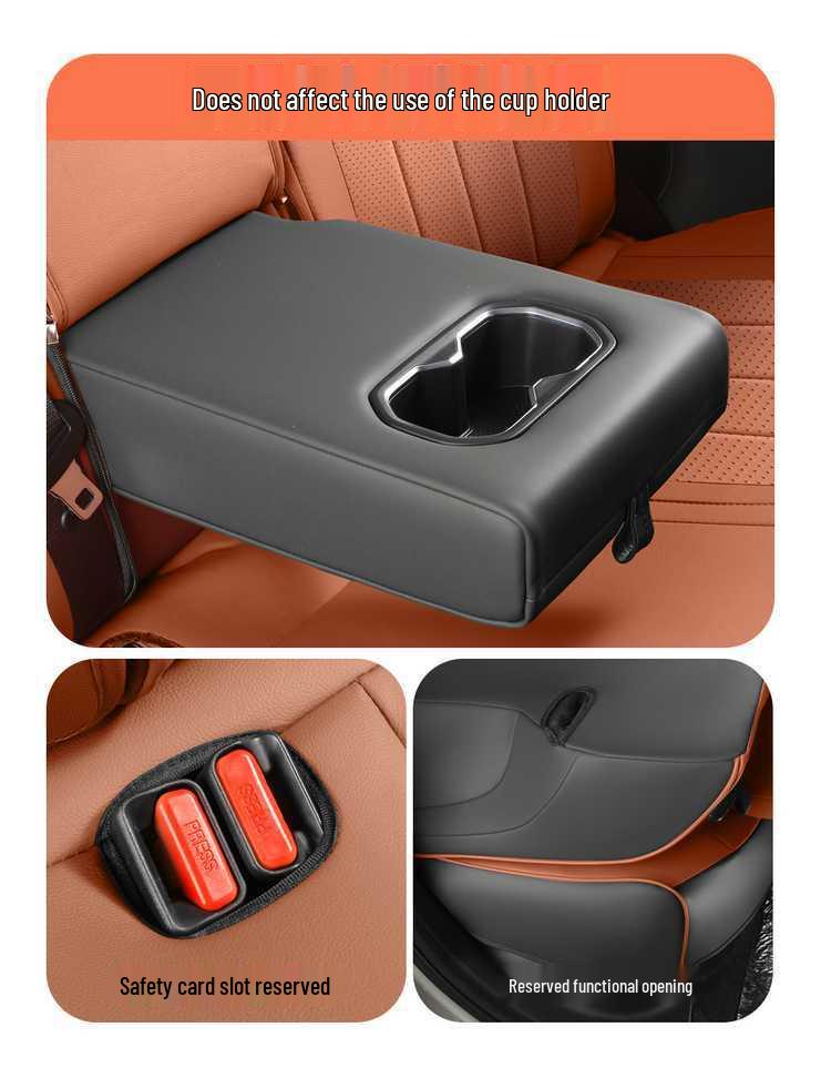 Perforated Leather Car Seat Covers for Geely Emgrand 5th Gen, All-Season, Vehicle-Specific, Full Coverage Seat Covers