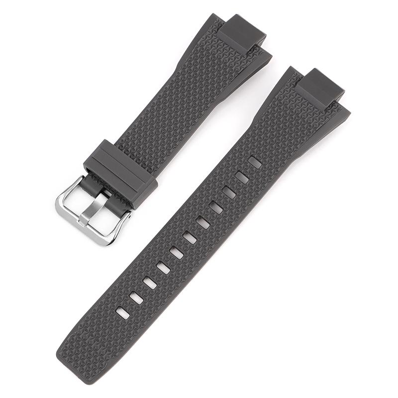 Watch Accessories For Casio G-SHOCK GST-B400 Series Resin Strap Men's Sports Waterproof Rubber Replacement Watchband Bracelet