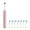 Rotating Electric Toothbrush Flat Replacement Long Battery Life Wireless Ultrasonic