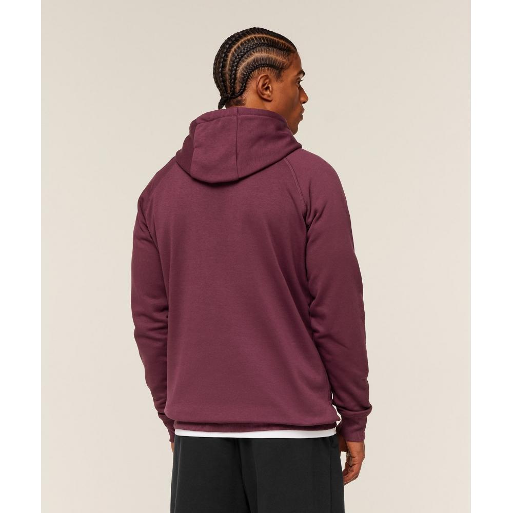 Gymshark Crest Hoodie Gs Impact Burgundy A2a4g Rcf3