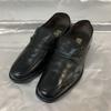 Loafer Slip-On Leather Shoes Black 25.5 EE(USED)