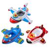 Swim Float Tube, Inflatable Swimming Pool Rings with Cushioned Seat, Blow Up Swim Training Aids Float Rings for 1-6 Year