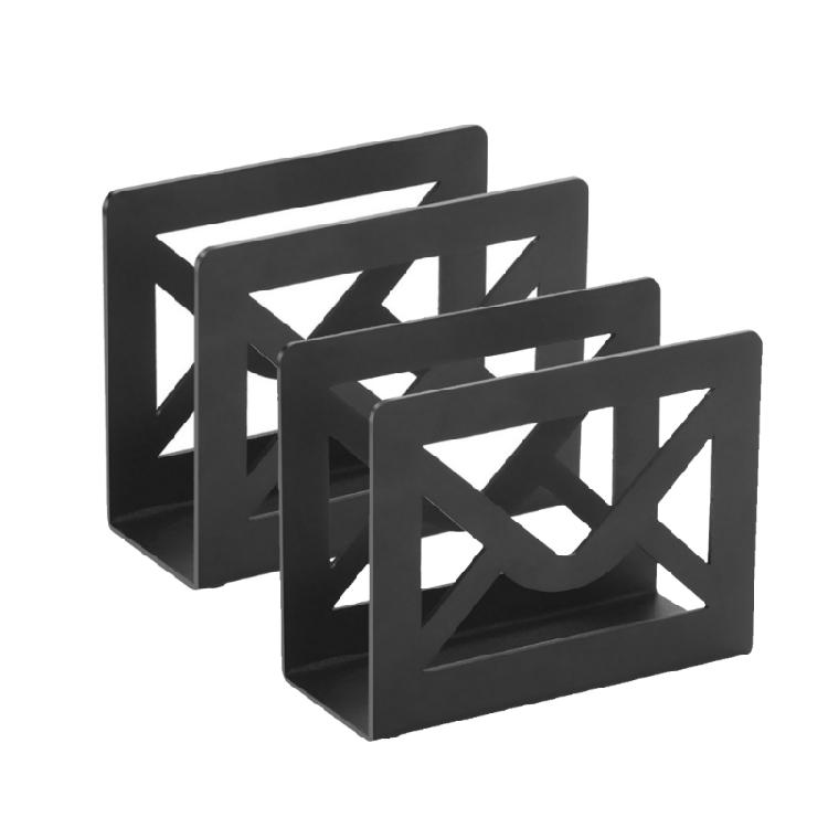 Letter Holder Mail Organizers for Desk Modern Iron Mail Storage Holder for Organizing Letter and Envelopes At Homes