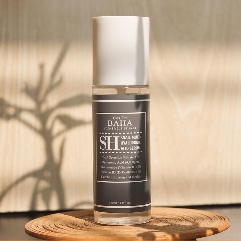 [Cos De BAHA] SH Snail Mucin Hyaluronic Acid Serum 120ml