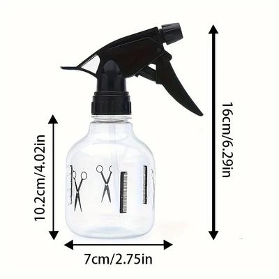 1pcs 250ML Spray Bottle Water Refillable Mist Water Container Hair Plant Home Cleaning Styling Tools Salon Accessories