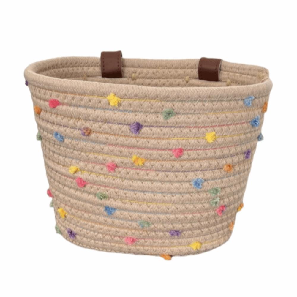 Großvolumiger Lenker-Frontkorb Abnehmbares Design Fahrrad-Tragetasche Fahrradkorb Jungen Mädchen