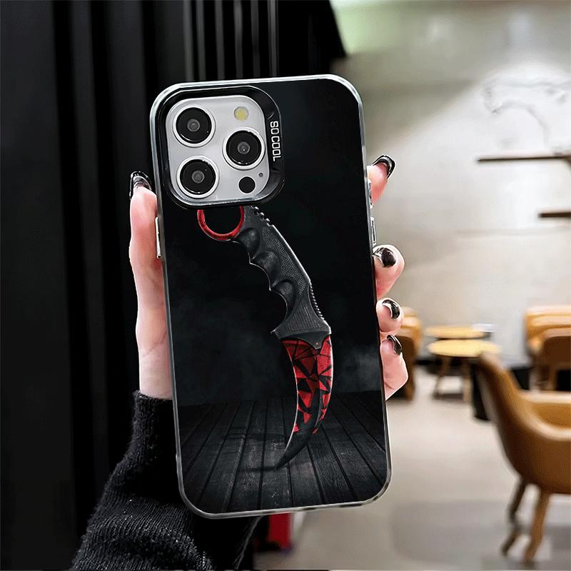 Counter Strike Cs Go Soft Phone Case for iPhone 15 16 17 Pro Max 17Air 16E 14 Plus 13 12 Mini Shockproof Cover Back Shell