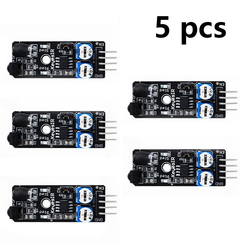 KY-032 4-Wire Infrared Obstacle Avoidance Sensor 2-40cm Adjustable TTL EN Control for Arduino Robot Smart Car