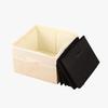 Foldable Moisture-Proof Oxford Cloth Shoe Storage Box with Lid, Visible Shoe Box, Clothes & Miscellaneous Storage Bin