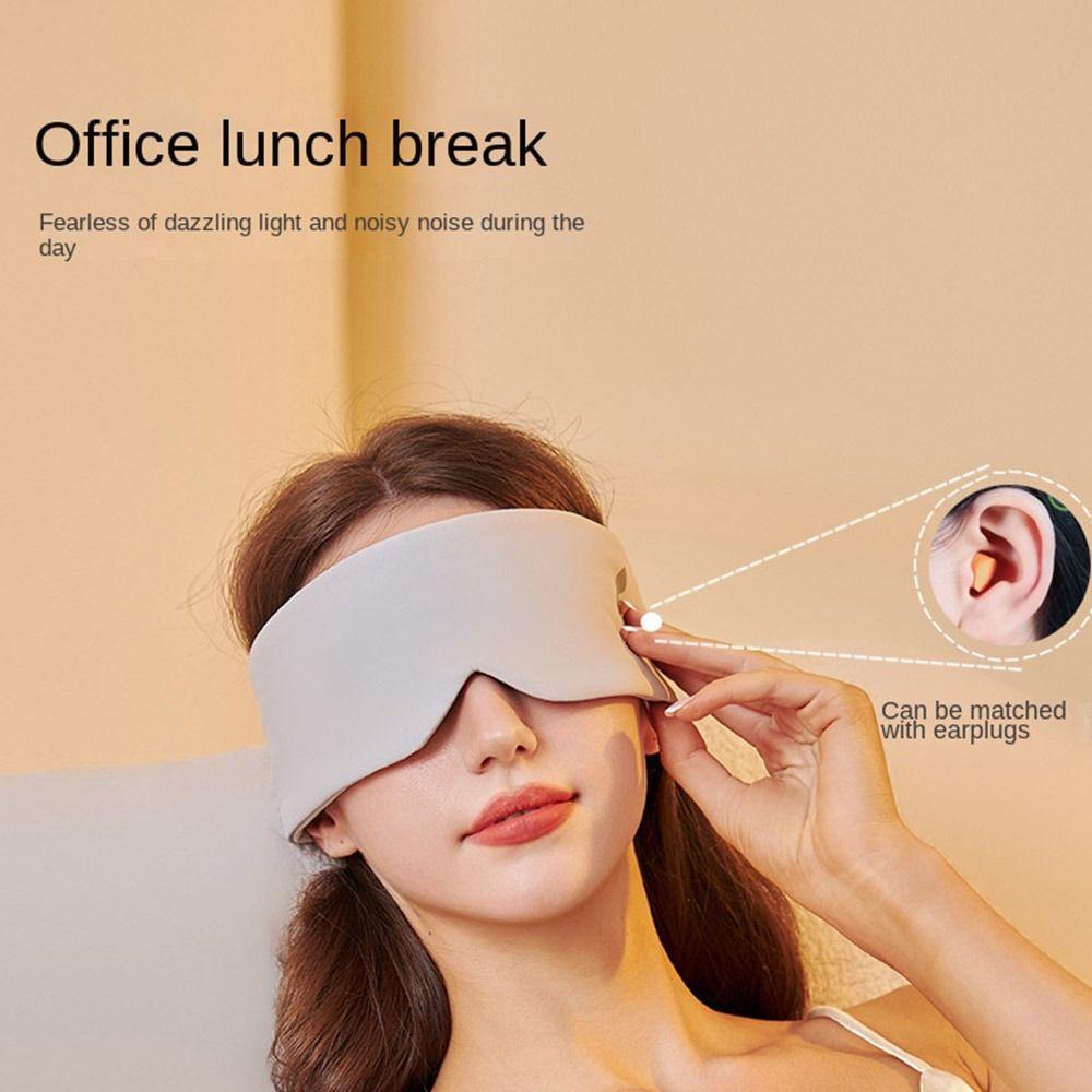 With Ear Muffs Sleep Mask Blackout Ear Defenders Ear Protector Earmuffs Soundproof Earmuffs Travel