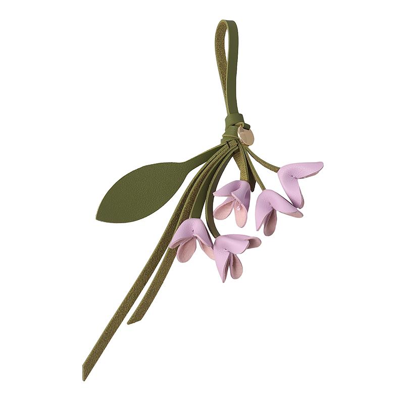 1PC Keychains Bag Charms Ornament Exquisite Mobile Phone Pendants High-End Osmanthus Shape Fashion Floral Shape Elegant Multicolor